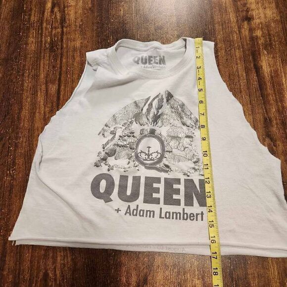Queen + Adam Lambert 2017 tour cropped tank - Picture 5 of 5